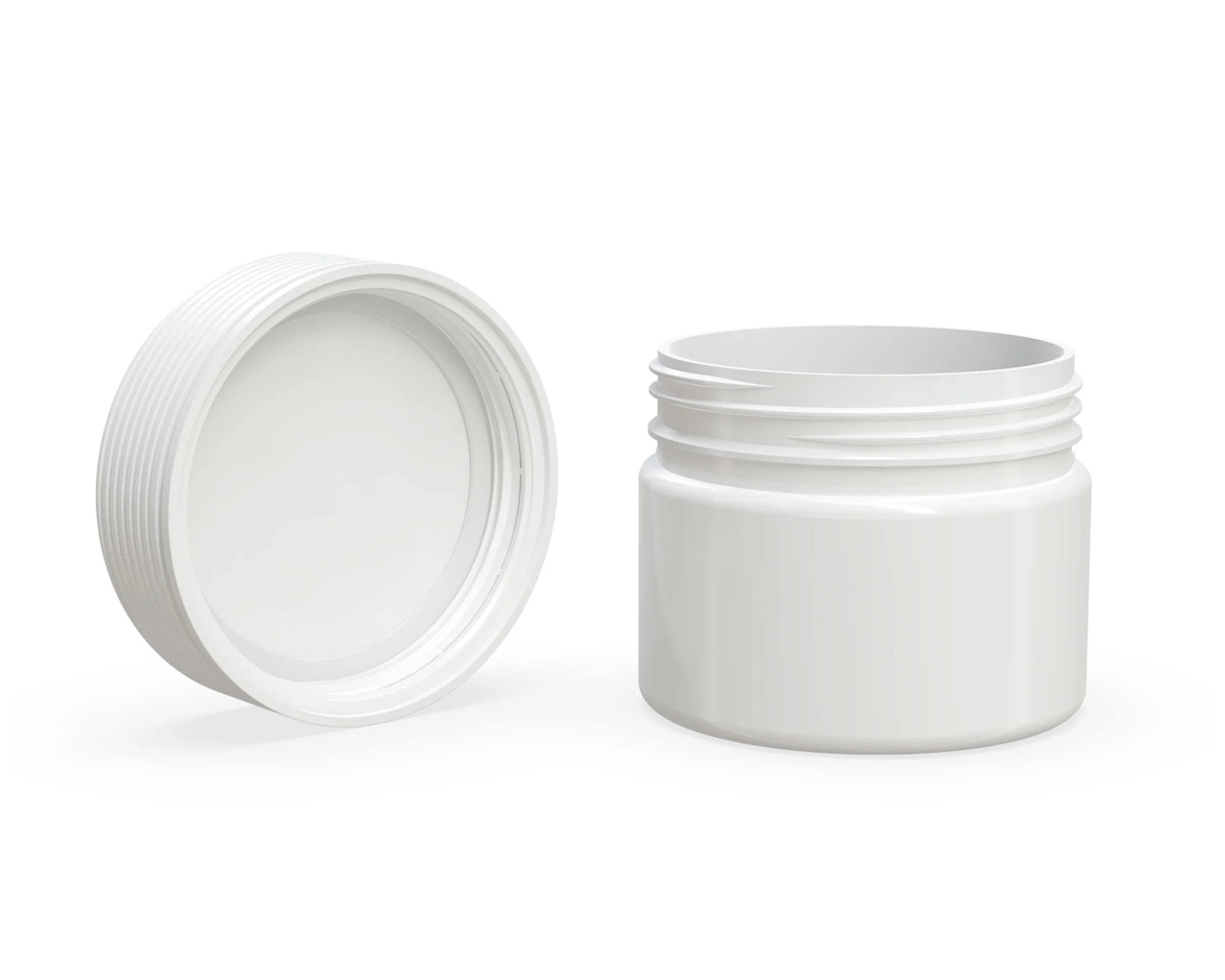 CHUBBY GORILLA | Child Resistant White Plastic Spiral XL Jar w/ White Cap | 92.5mm - 10oz - 80 Count - Image 4
