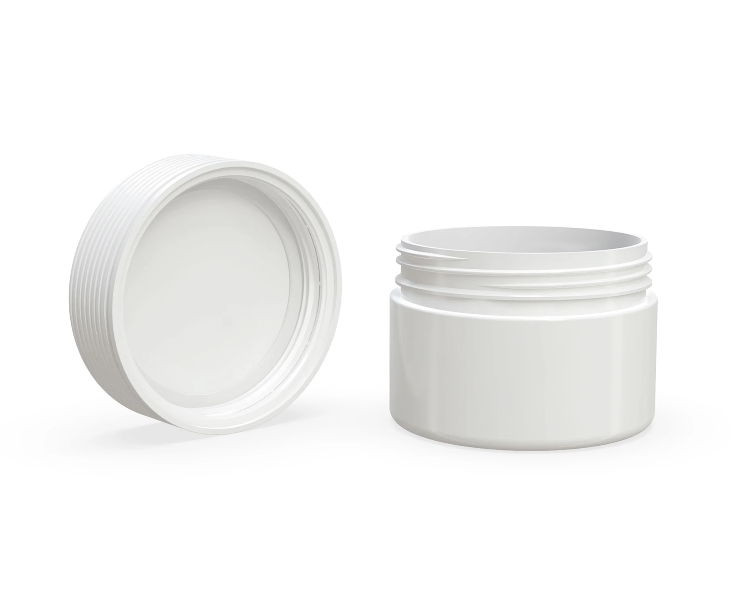 CHUBBY GORILLA | Child Resistant White Plastic Spiral XL Jar w/ White Cap | 92.5mm - 7.5oz - 100 Count - Image 4