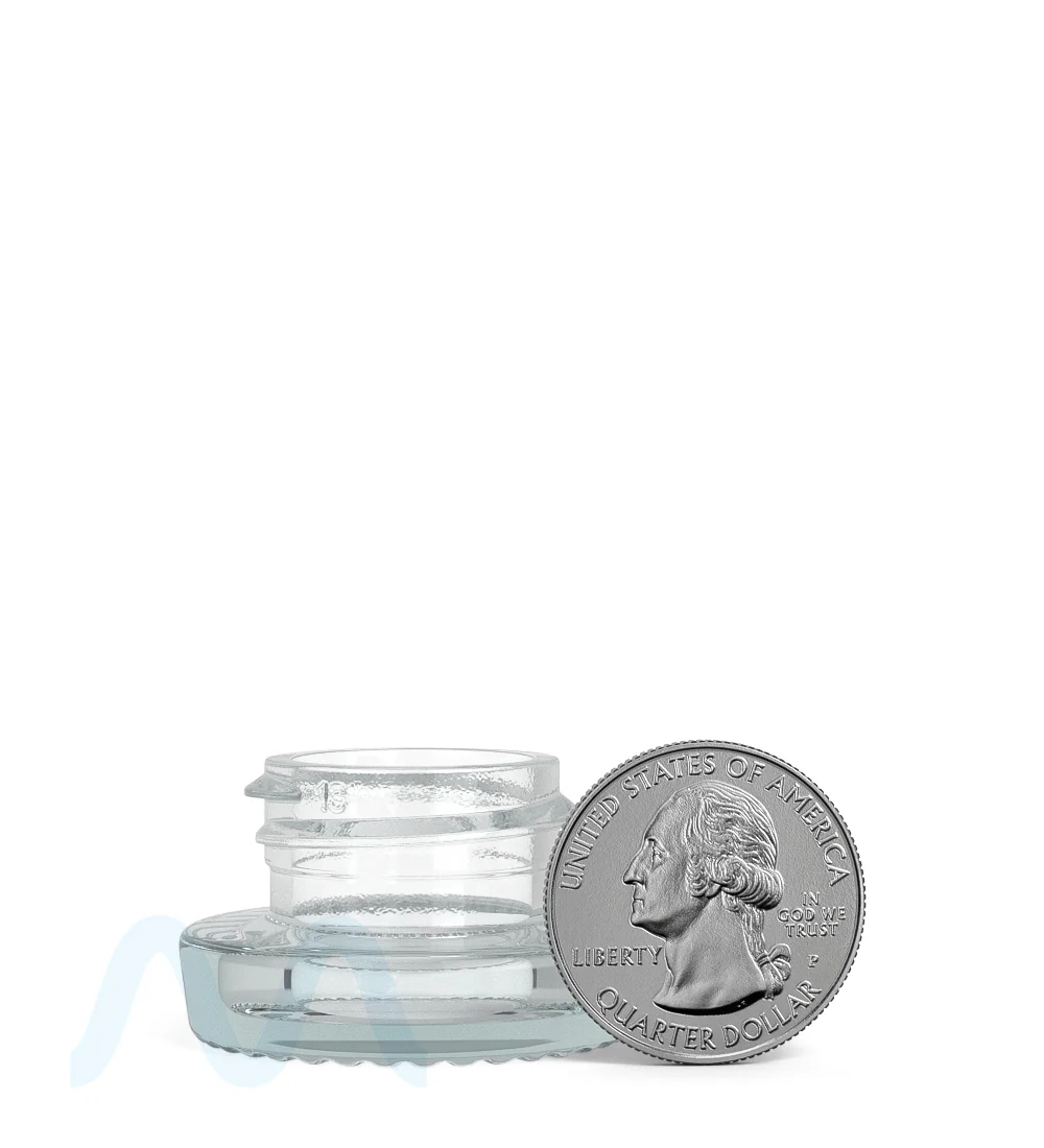 Clear Glass Concentrate Containers | 28mm - 5mL - 480 Count - Image 5