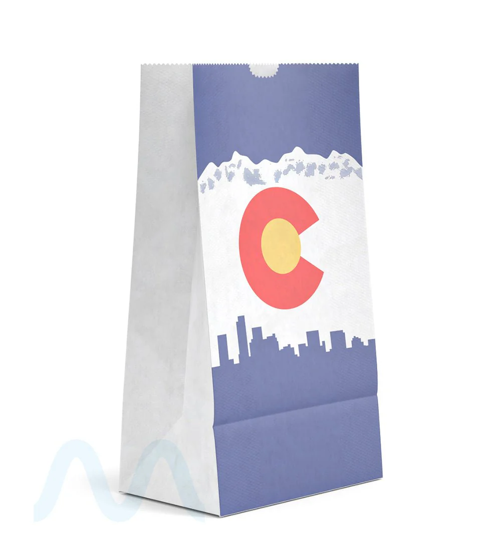 Colorado Compliant Bags | Large - Kraft - 1000 Count - Image 3