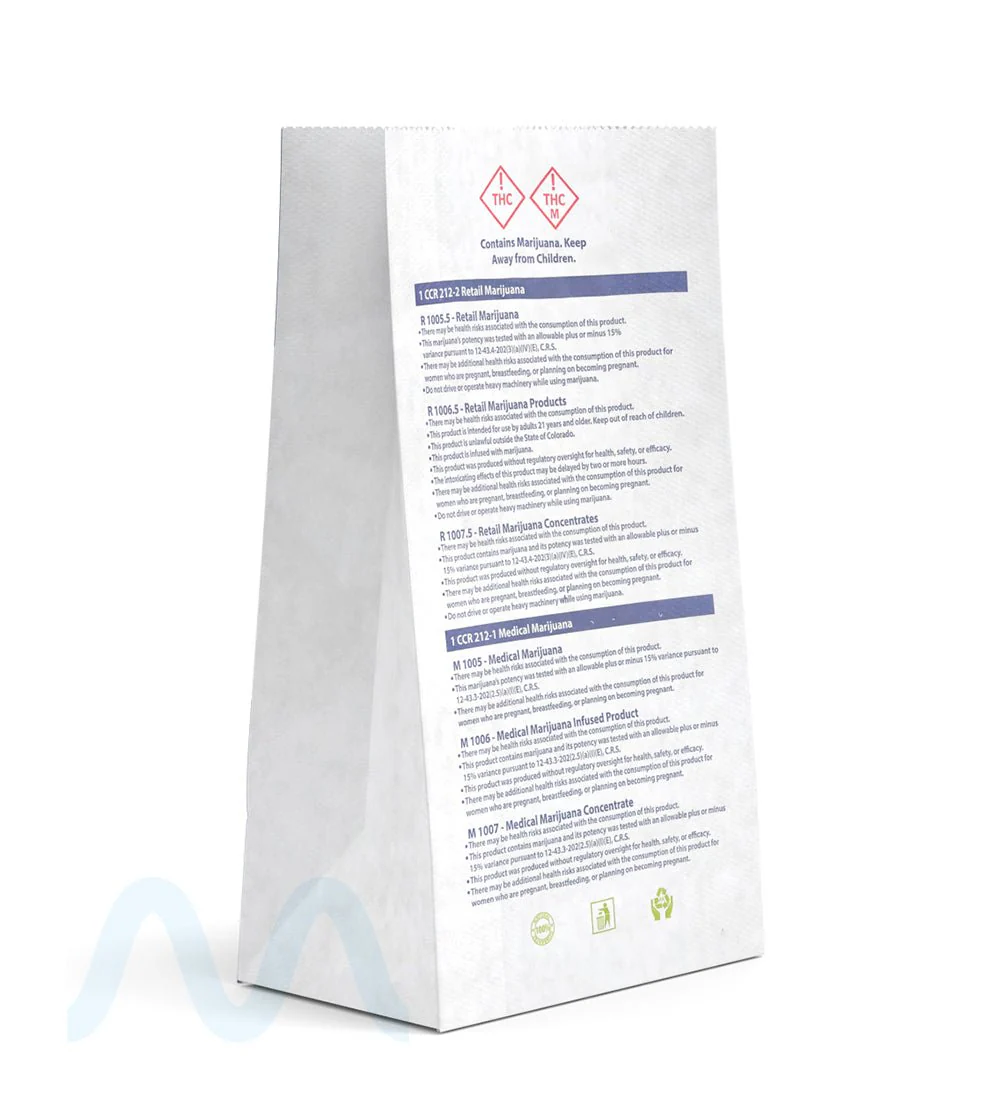 Colorado Compliant Bags | Large - Kraft - 1000 Count - Image 4