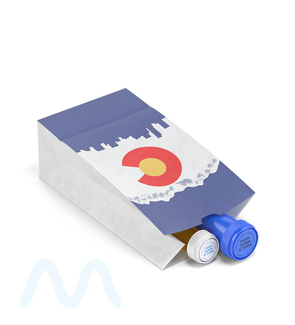Colorado Compliant Bags | Large - Kraft - 1000 Count - Image 6