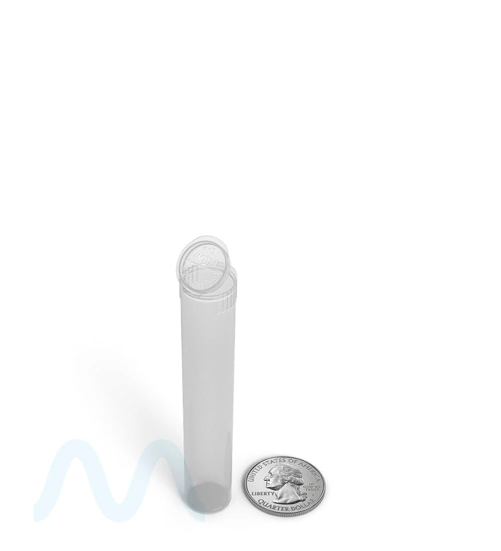 Child Resistant | Pop Top Vape Cartridge Tube | 80mm - Clear - 1000 Count - Image 12