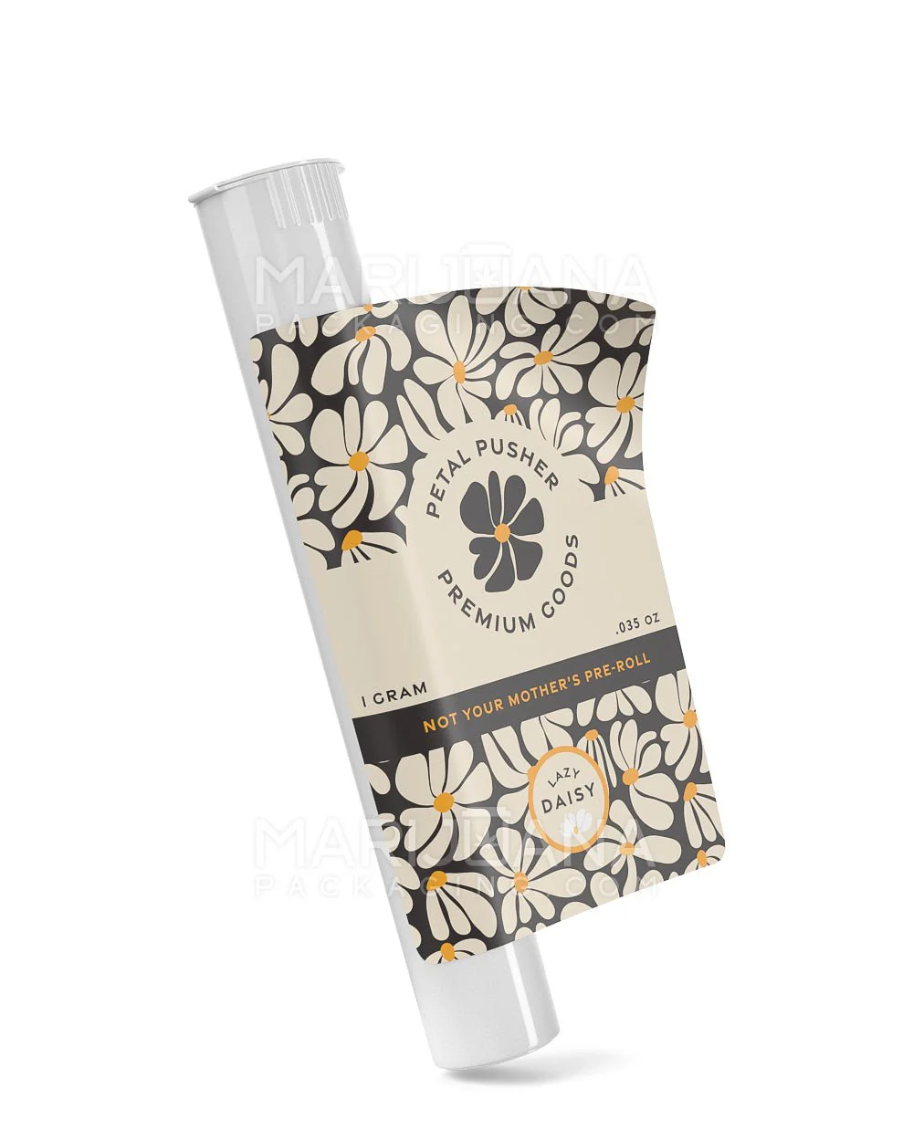 116mm Custom Branded Pre-Roll Tube & Label Combo - Image 2