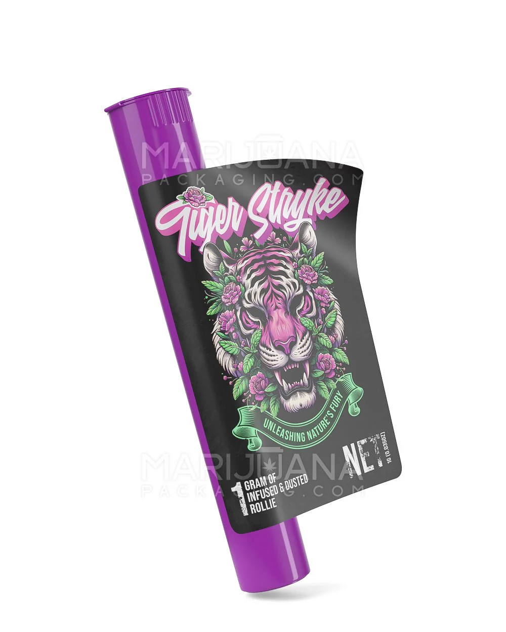 116mm Custom Branded Pre-Roll Tube & Label Combo - Image 4