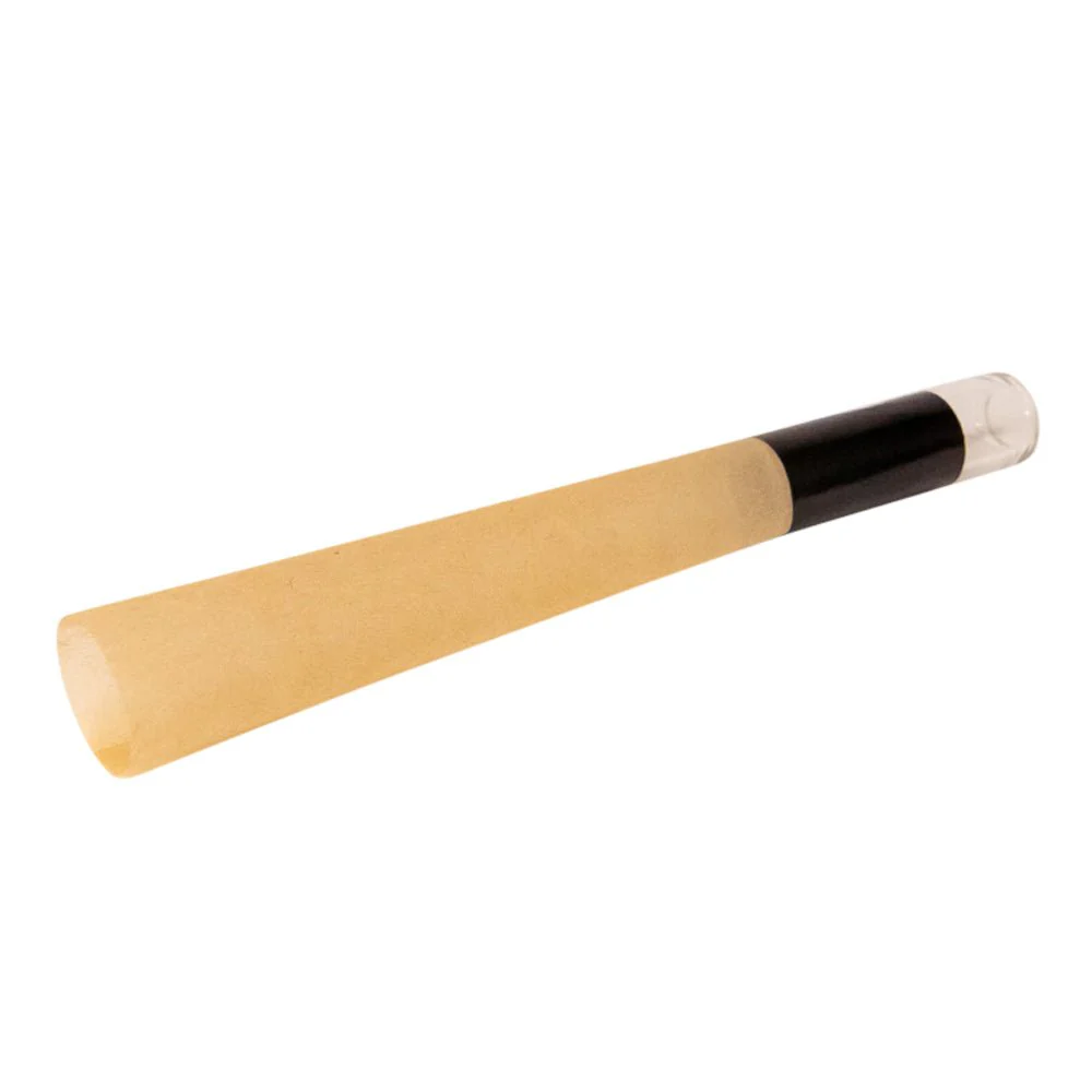 CUSTOM CONES USA | Pre-Rolled Cones w/ Glass Filter Tip | 90mm - Natural Brown Paper - 75 Count - Image 3