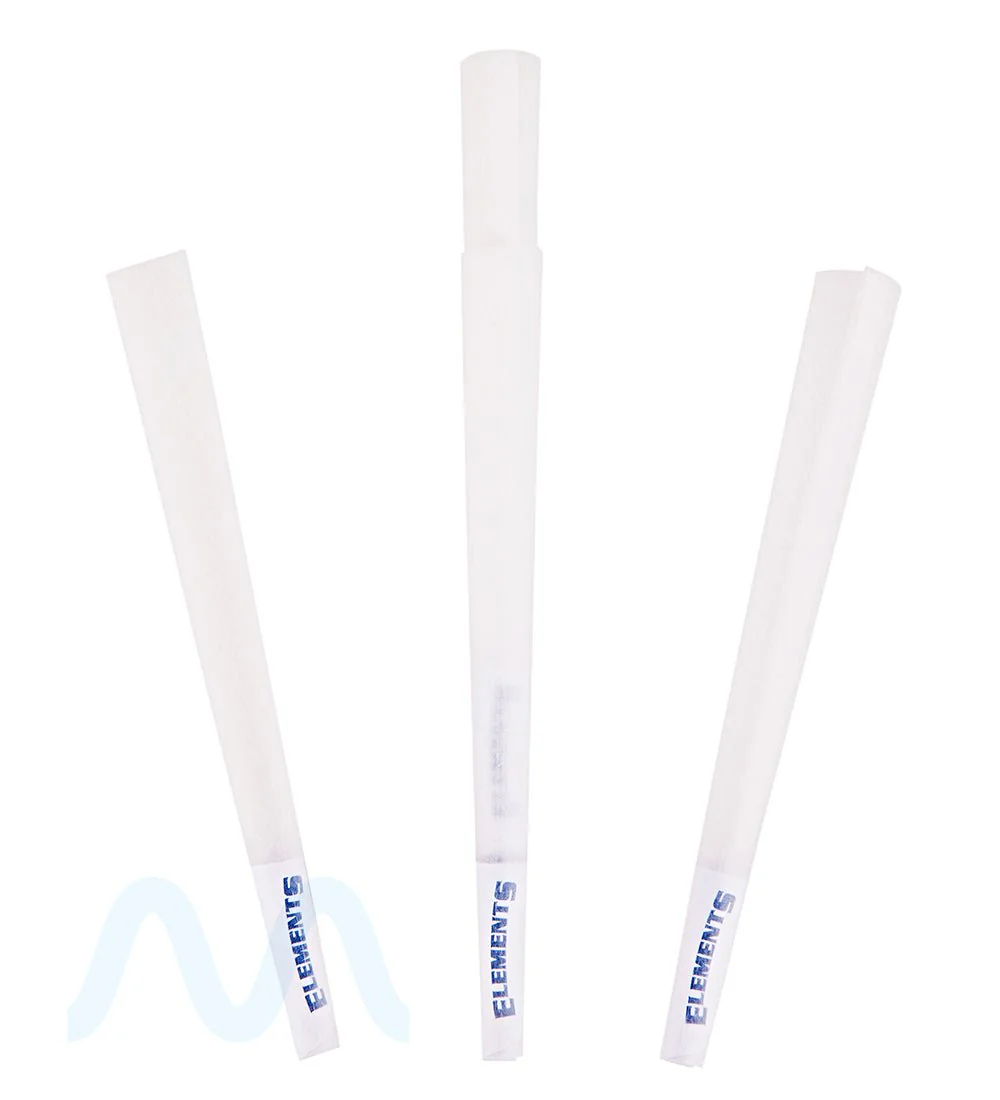 ELEMENTS | King Size Ultra Thin Pre-Rolled Rice Cones | 109mm - Rice Paper - 800 Count - Image 3
