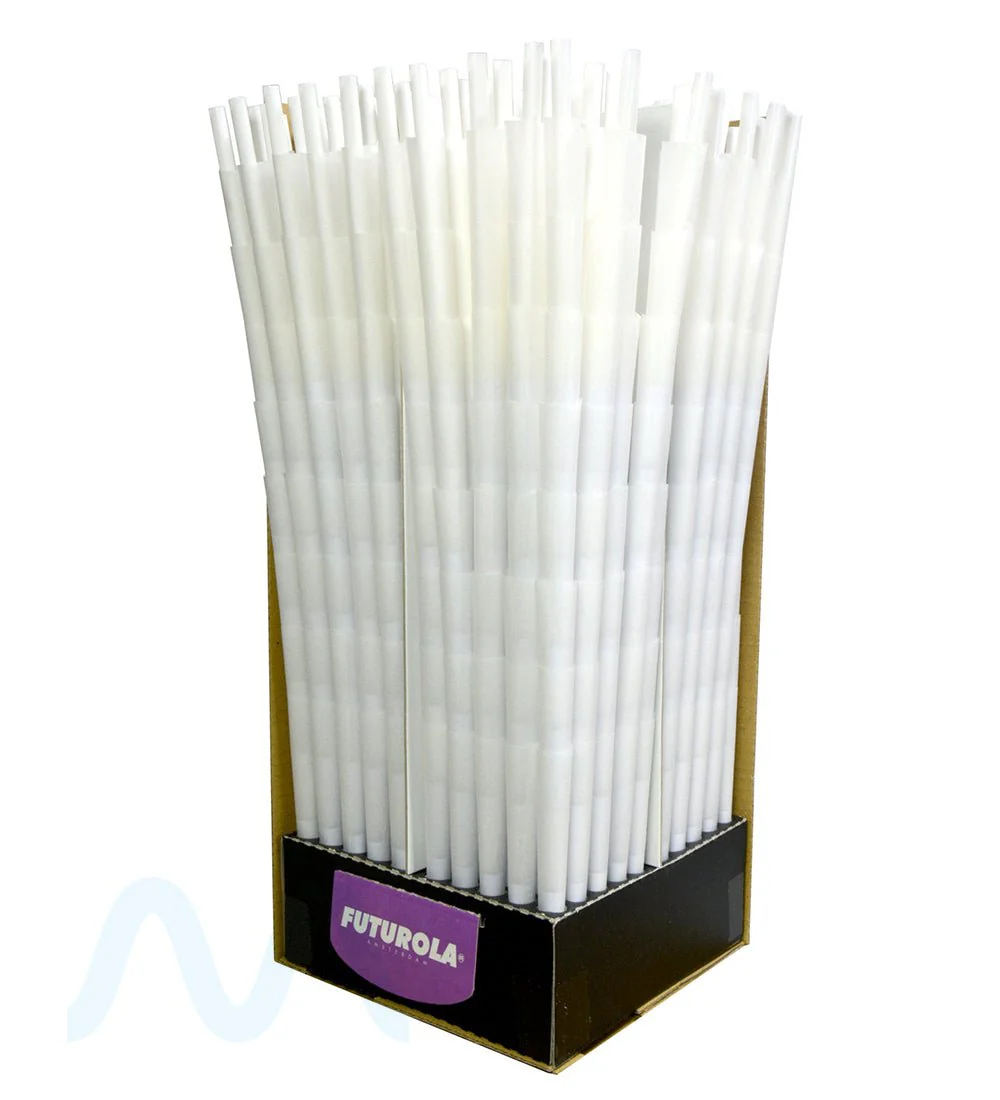 FUTUROLA | Slim Size Pre-Rolled Cones | 98mm - Classic White Paper - 800 Count - Image 3