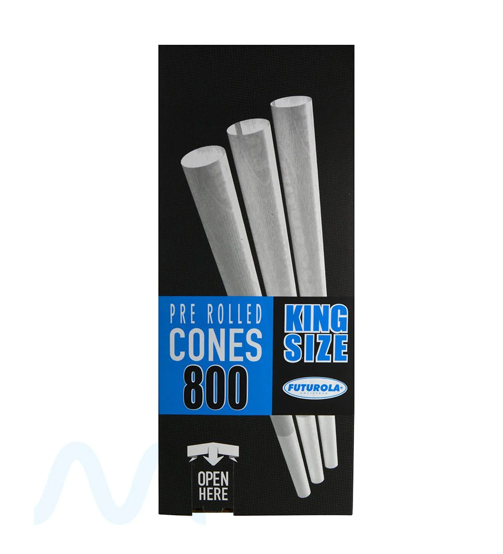 FUTUROLA | King Size Pre-Rolled Cones | 109mm - Classic White Paper - 800 Count - Image 4