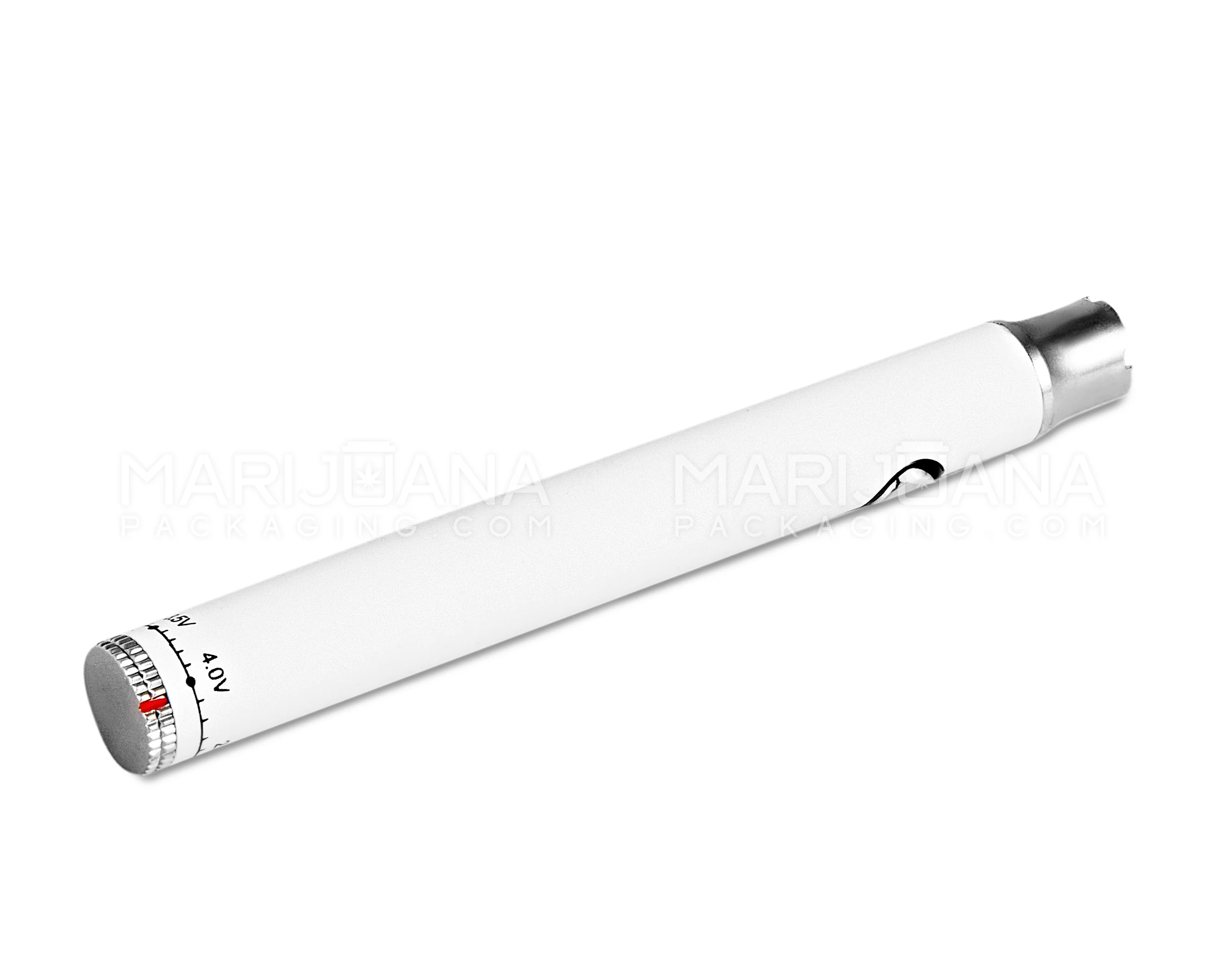 G2 | Adjustable Voltage 510 Thread Vape Battery with Compatible USB Charger | 400mAh - White - 1 Count - Image 4