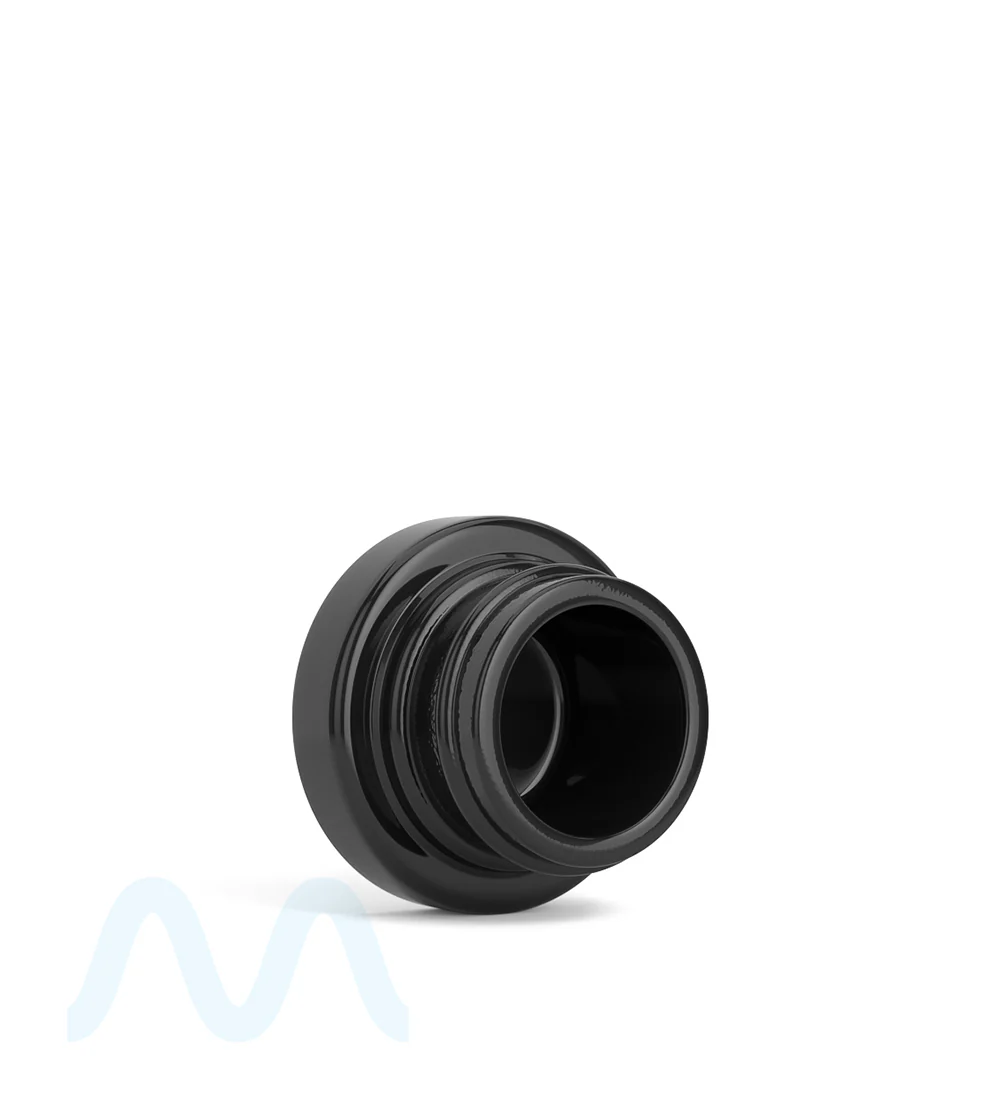 Glossy Black Glass Concentrate Containers | 28mm - 5mL - 504 Count - Image 3