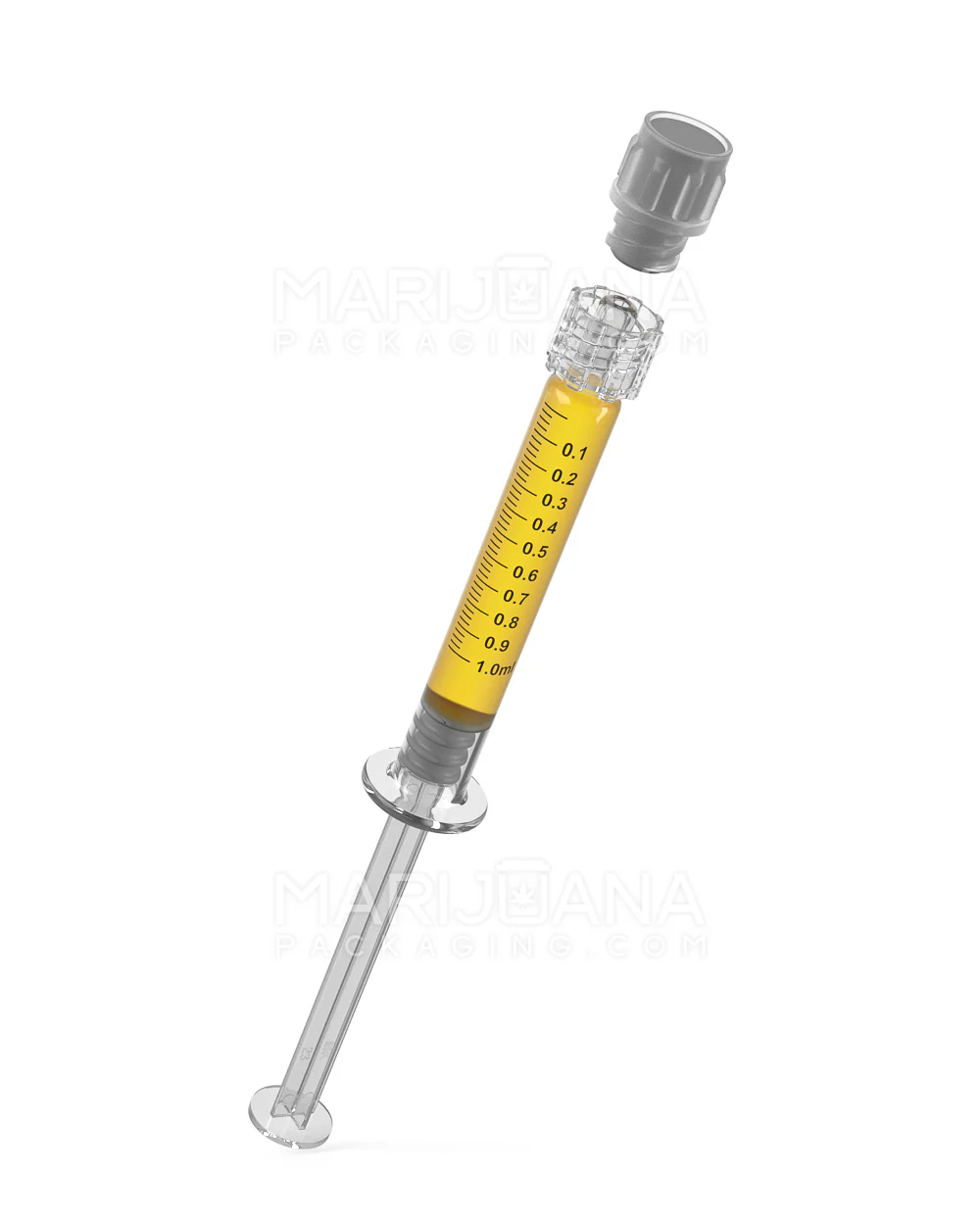 Luer Lock | Long Glass Dab Applicator Syringes | 1mL - 0.1mL Increments - 100 Count - Image 6