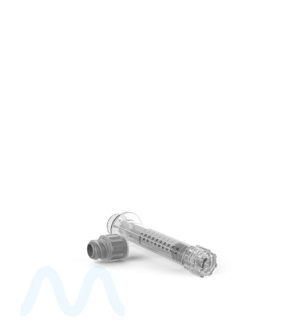 Luer Lock | Long Glass Dab Applicator Syringes | 1mL - 0.1mL Increments - 100 Count - Image 7