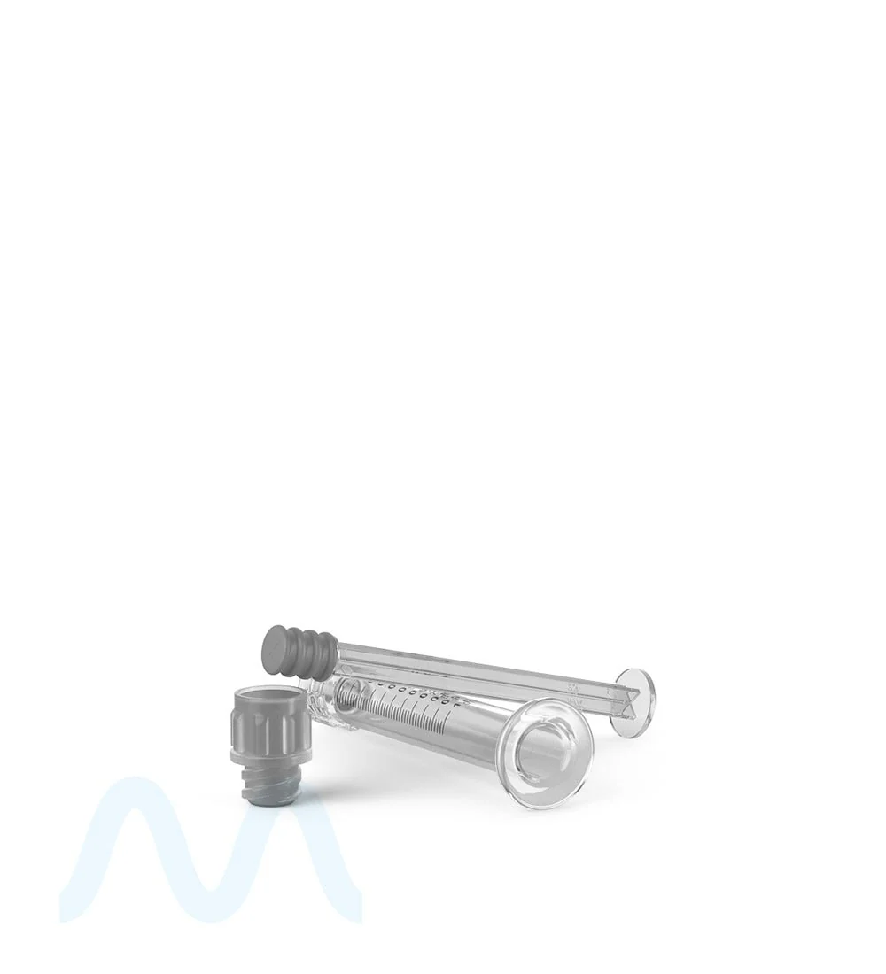 Luer Lock | Long Glass Dab Applicator Syringes | 1mL - 0.1mL Increments - 100 Count - Image 8