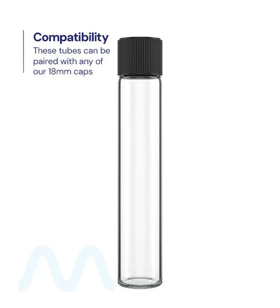 Glass Pre-Roll Tubes | 18mm - 115mm - 400 Count - Image 3