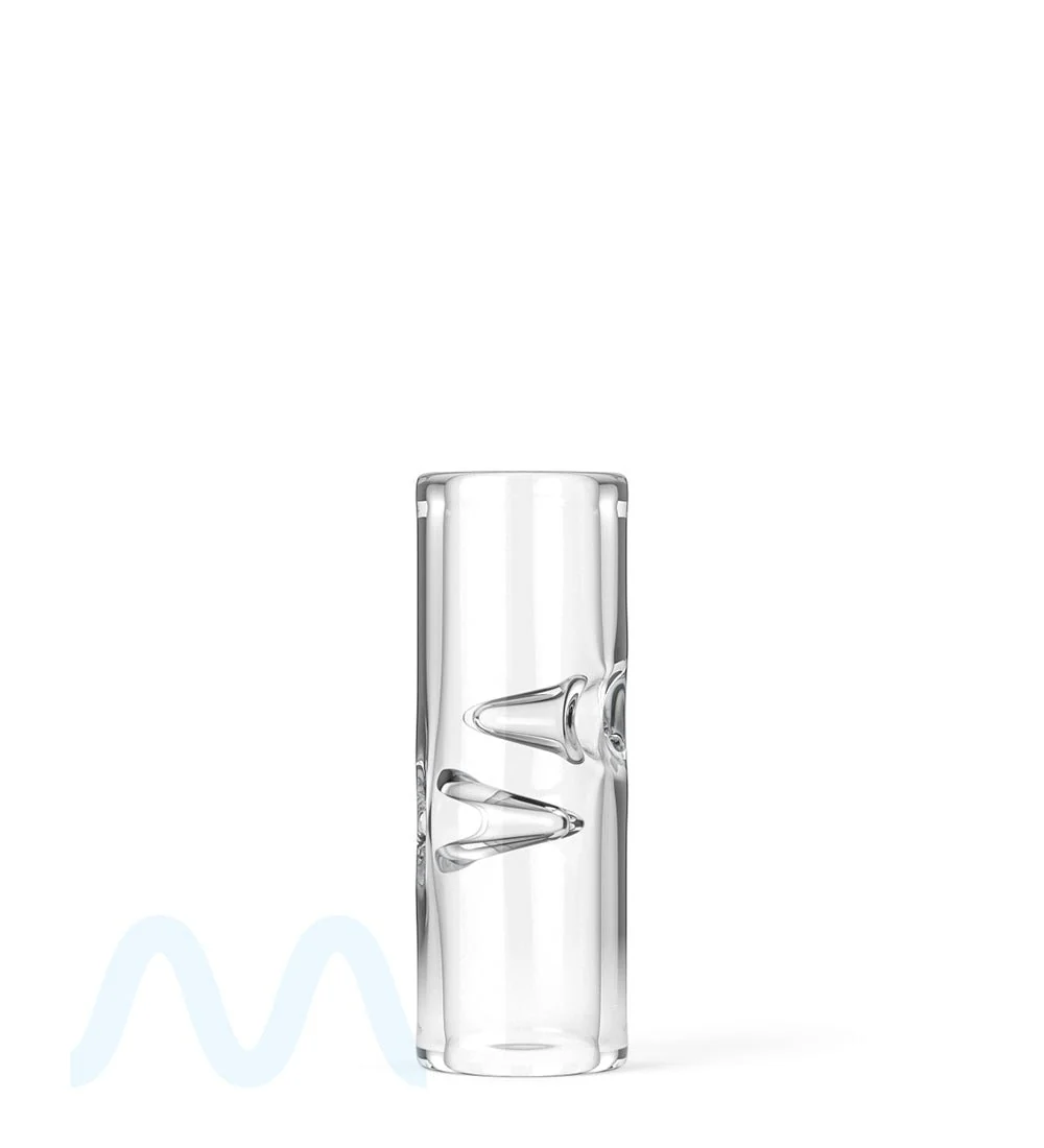 Glass Filter Tips Notched | 10mm - Clear - 175 Count - Image 2