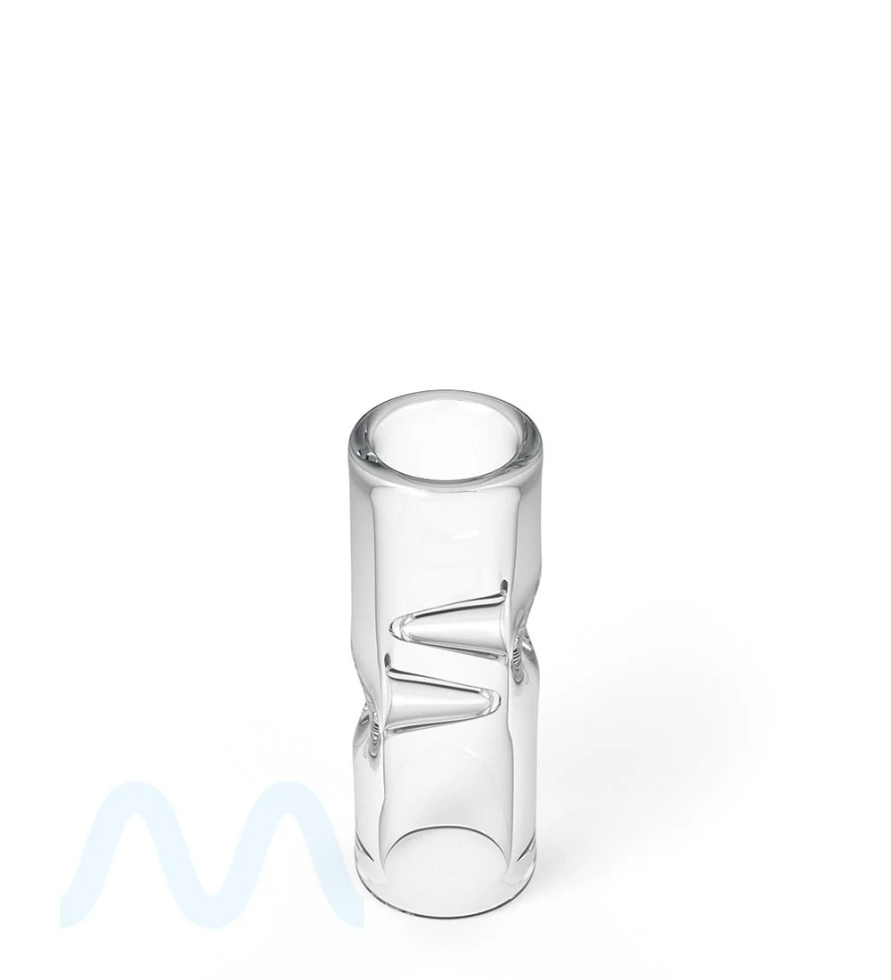 Glass Filter Tips Notched | 10mm - Clear - 175 Count - Image 3