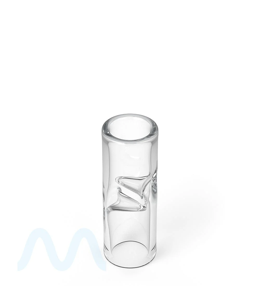 Glass Filter Tips Notched | 10mm - Clear - 175 Count - Image 4