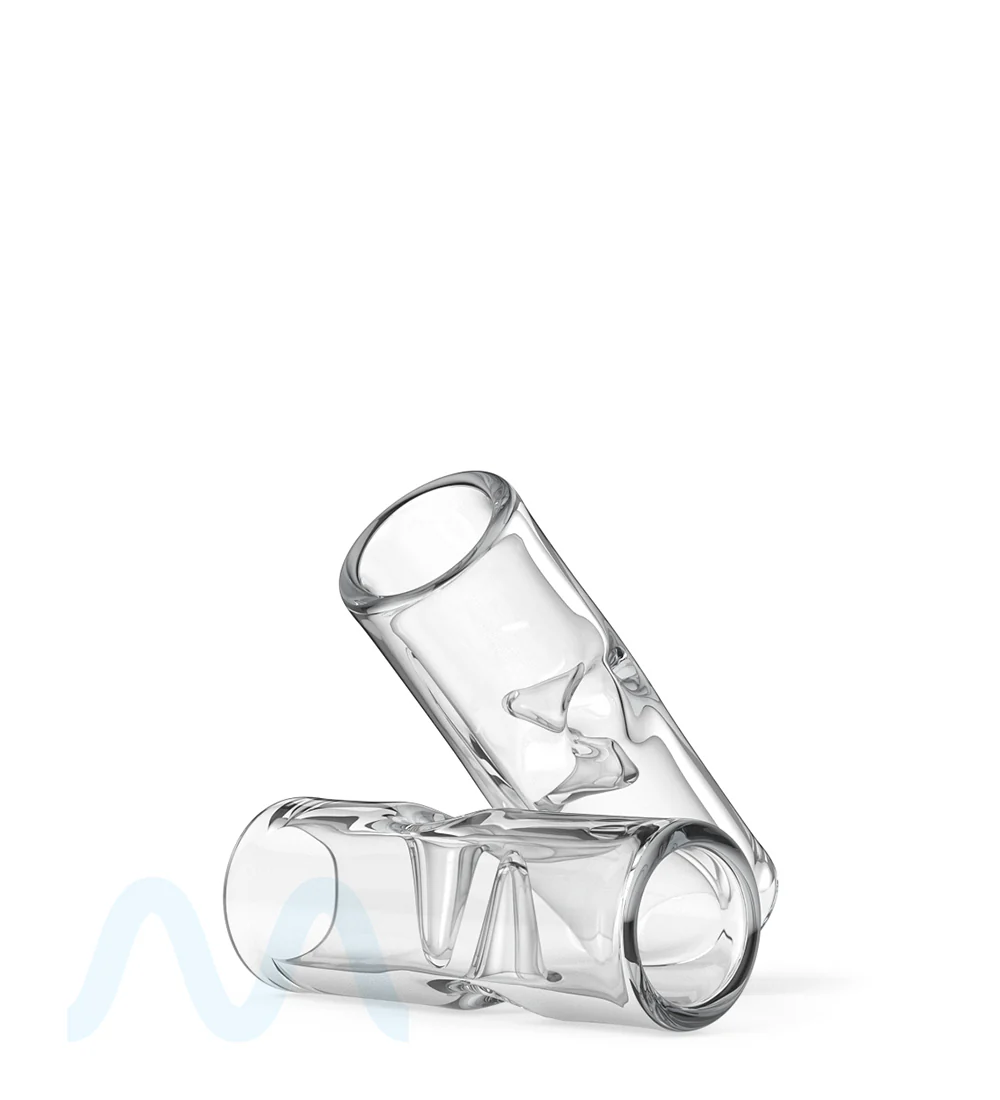 Glass Filter Tips Notched | 10mm - Clear - 175 Count - Image 6