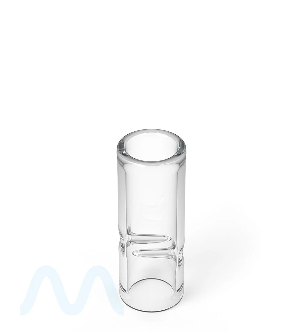 Glass Filter Tips Notched | 12mm - Clear - 175 Count - Image 3