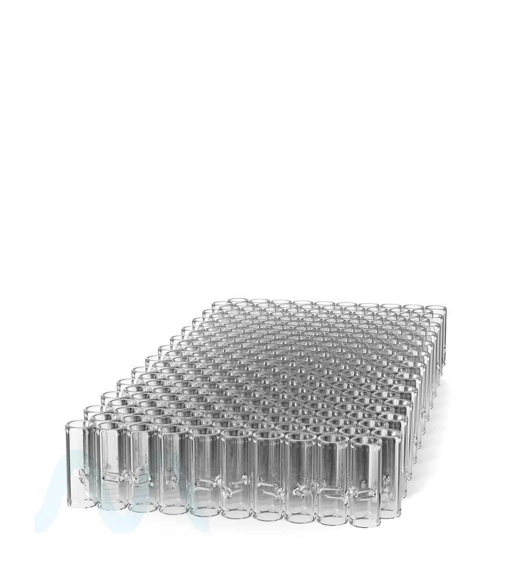 Glass Filter Tips Notched | 12mm - Clear - 175 Count - Image 7