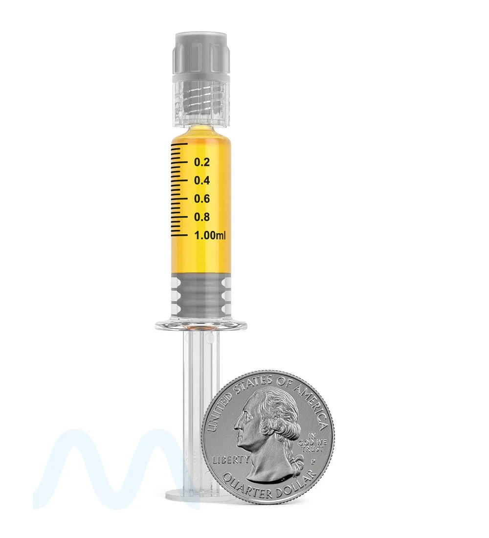 Luer Lock | Glass Dab Applicator Syringes | 1mL - 0.25mL Increments - 100 Count - Image 13