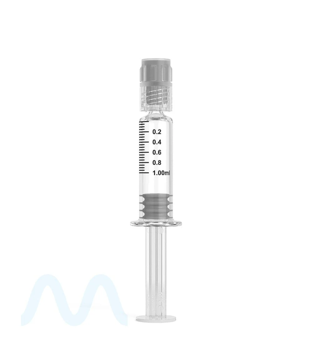 Luer Lock | Glass Dab Applicator Syringes | 1mL - 0.25mL Increments - 100 Count - Image 3