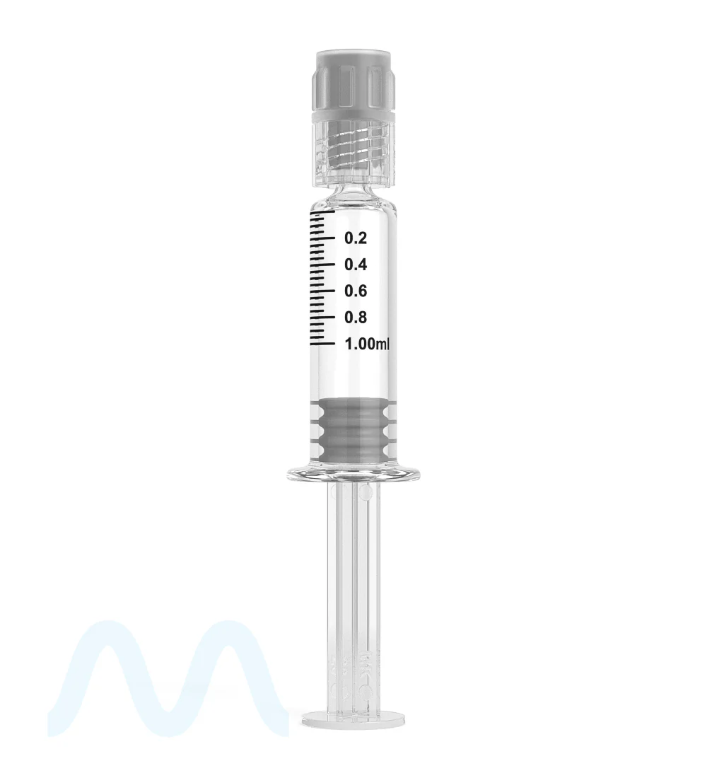 Luer Lock | Glass Dab Applicator Syringes | 1mL - 0.25mL Increments - 100 Count - Image 4