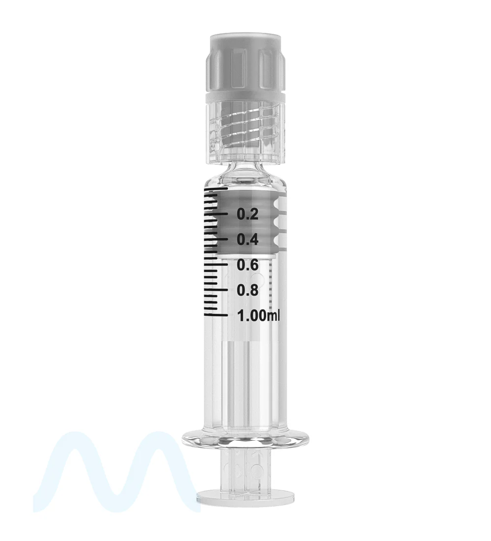 Luer Lock | Glass Dab Applicator Syringes | 1mL - 0.25mL Increments - 100 Count - Image 5