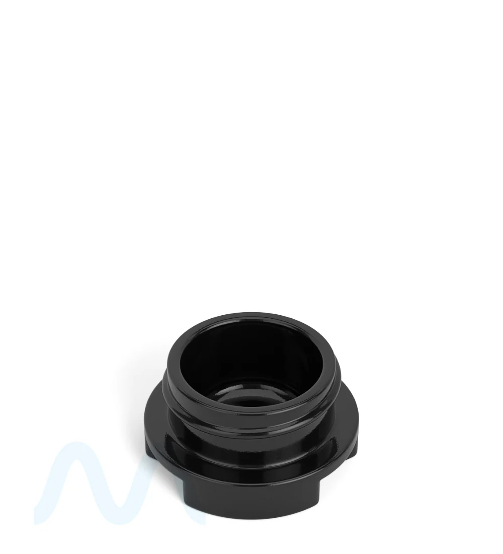 GROW PACK SUPPLY | Child Resistant Black Glass GPS Easy-Grip Concentrate Containers and Matte Black Cap | 28mm - 9mL - 320 Count - Image 3