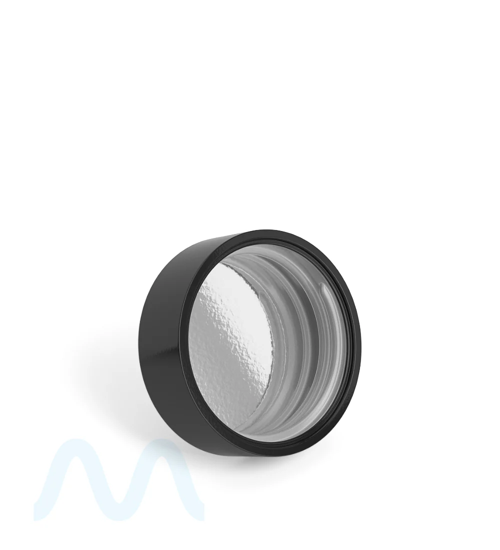 GROW PACK SUPPLY | Child Resistant White Glass GPS Easy-Grip Concentrate Containers and Glossy Black Cap | 28mm - 9mL - 320 Count - Image 12