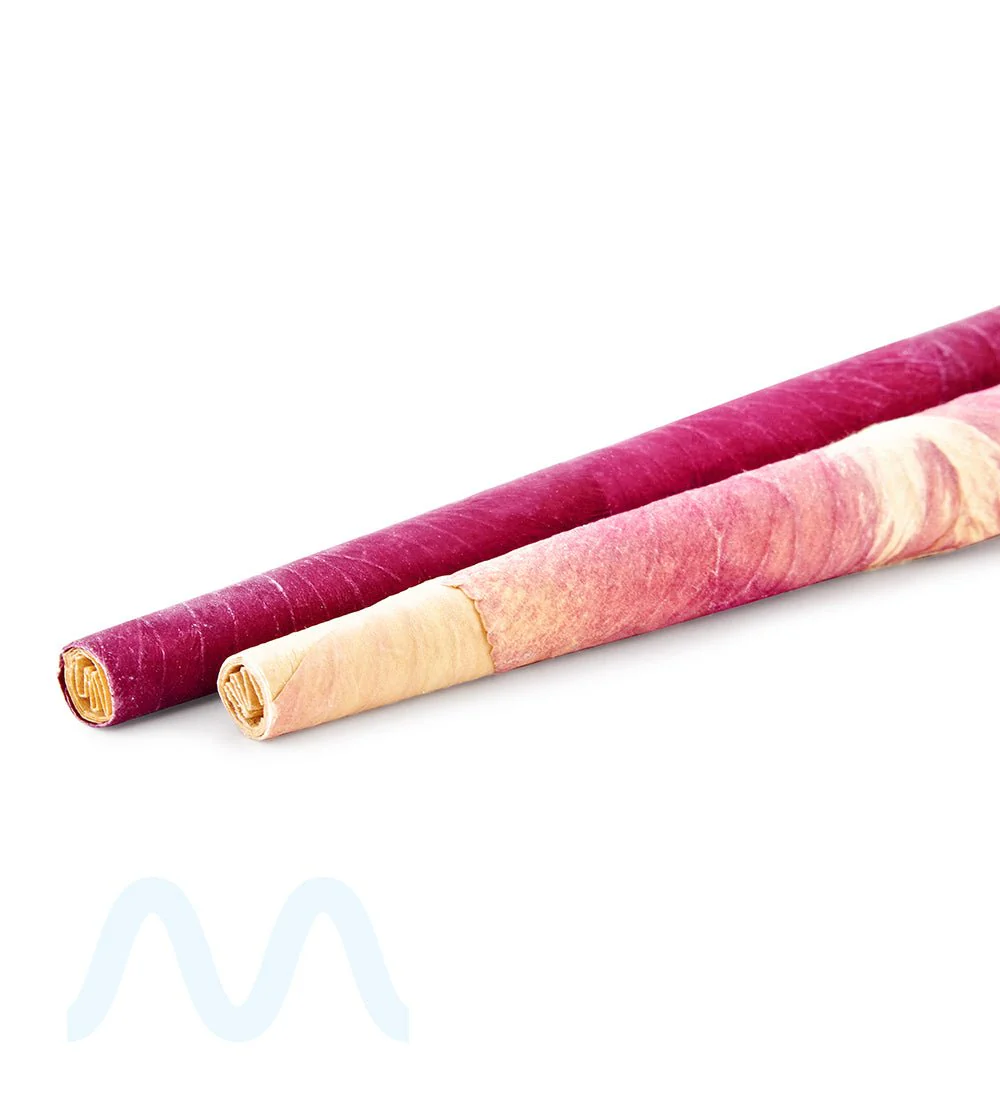 PETALS | Handmade Organic Rose Petal King Size Pre-Rolled Cones | 109mm - Organic Rose Paper - 2 Count - Image 4