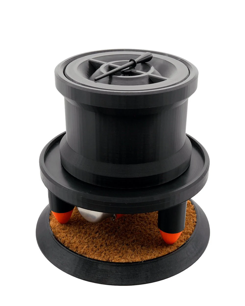 HUMBOLDT | Black Pre-Rolled Cones Filling Machine Starter Kit 109mm | Fill 121 Cones Per Run