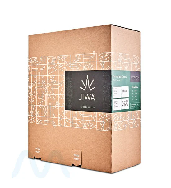 JIWA | Party Size Pre-Rolled Cones | 140mm - Dutch Brown Paper - 1134 Count - Image 2