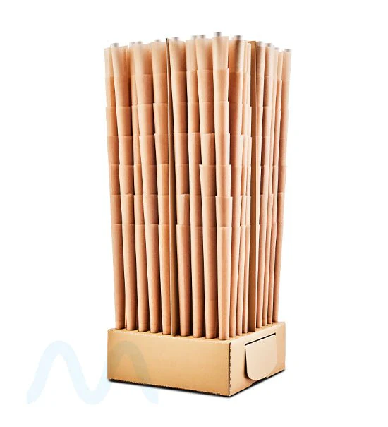 JIWA | Party Size Pre-Rolled Cones | 140mm - Dutch Brown Paper - 1134 Count - Image 5