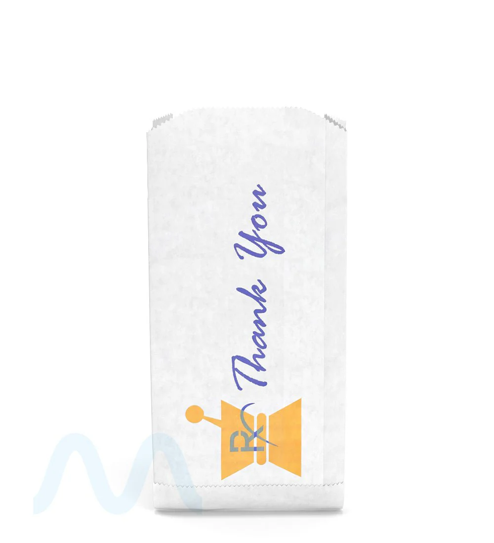 Pharmacy Prescription Bags | Medium - Kraft - 1000 Count - Image 2