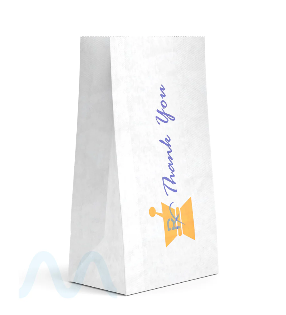 Pharmacy Prescription Bags | X Large - Kraft - 1000 Count - Image 4