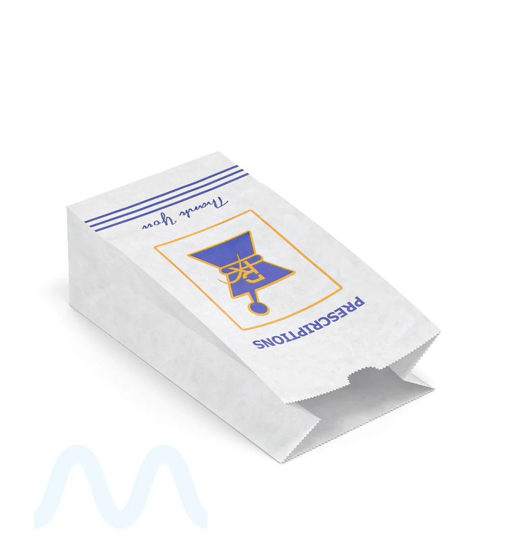 Pharmacy Prescription Bags | X Large - Kraft - 1000 Count - Image 5