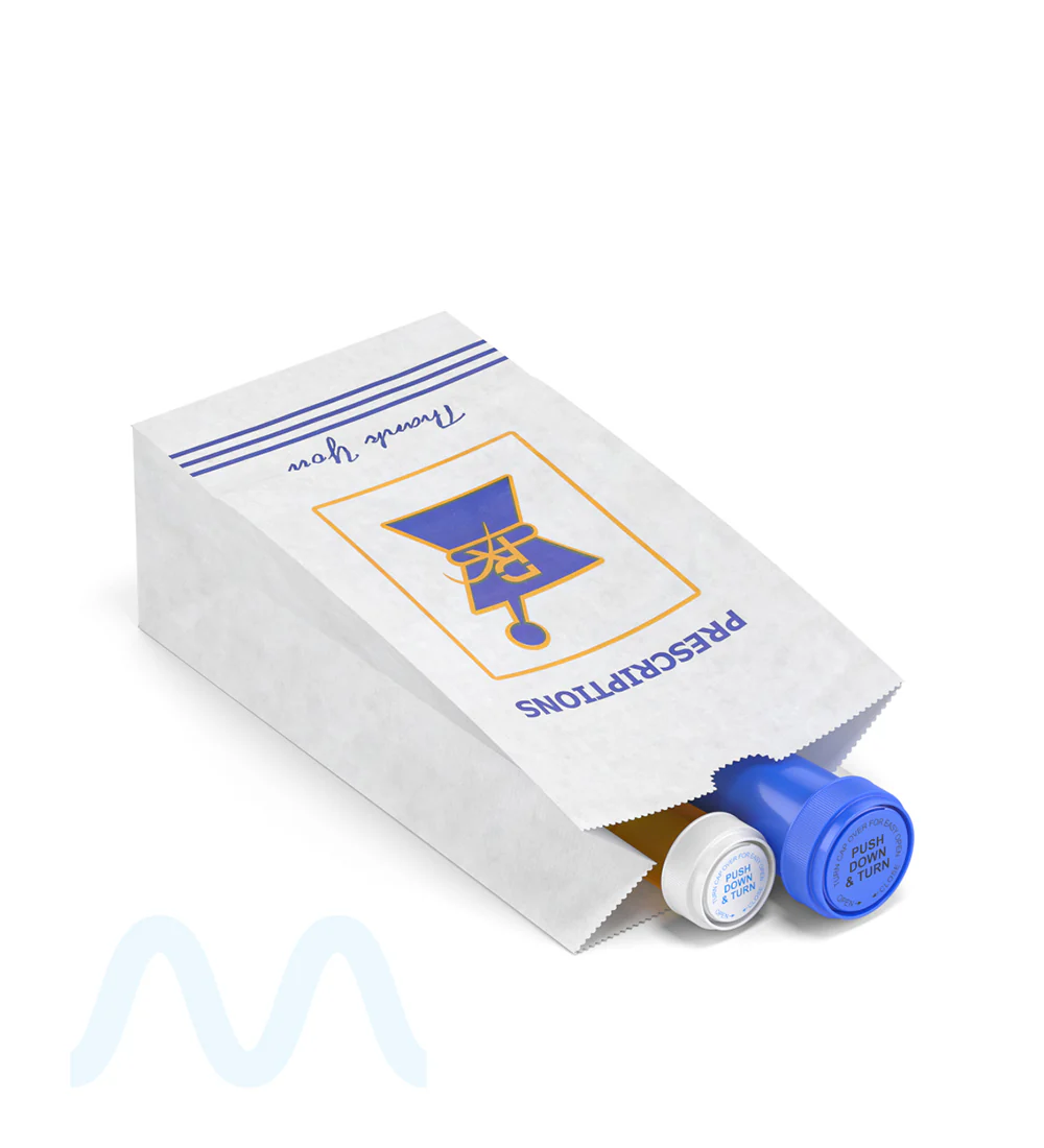 Pharmacy Prescription Bags | X Large - Kraft - 1000 Count - Image 6