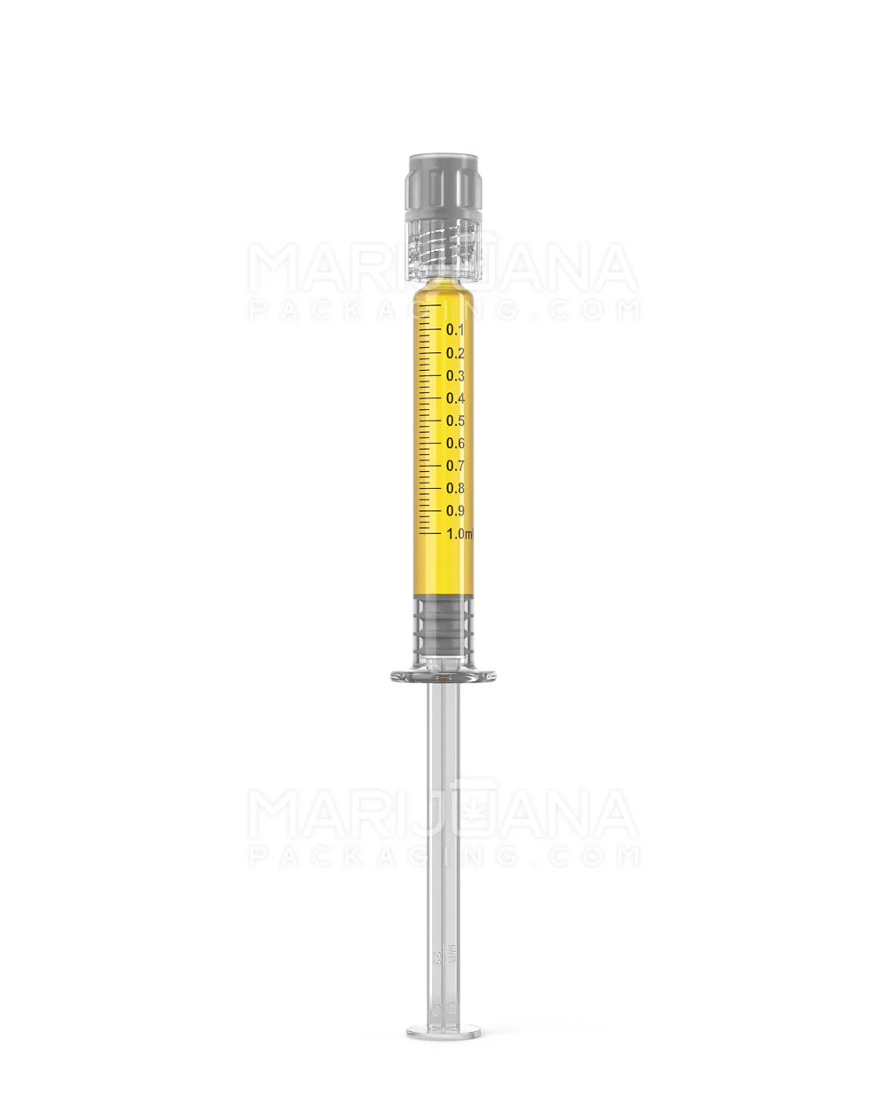 Luer Lock Long Glass Dab Applicator Syringes | 1mL - 0.1mL Increments | Sample - Image 2