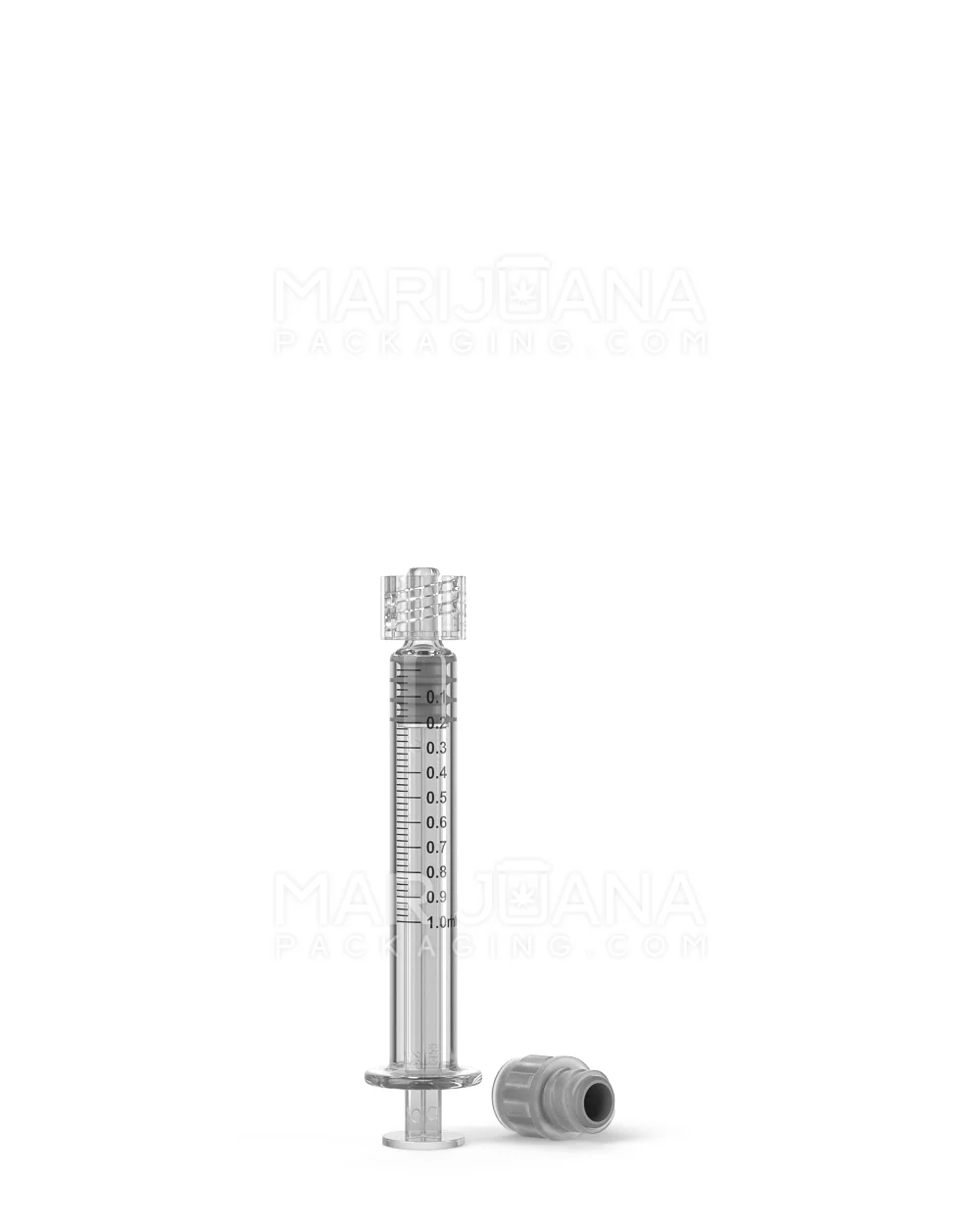 Luer Lock Long Glass Dab Applicator Syringes | 1mL - 0.1mL Increments | Sample - Image 9