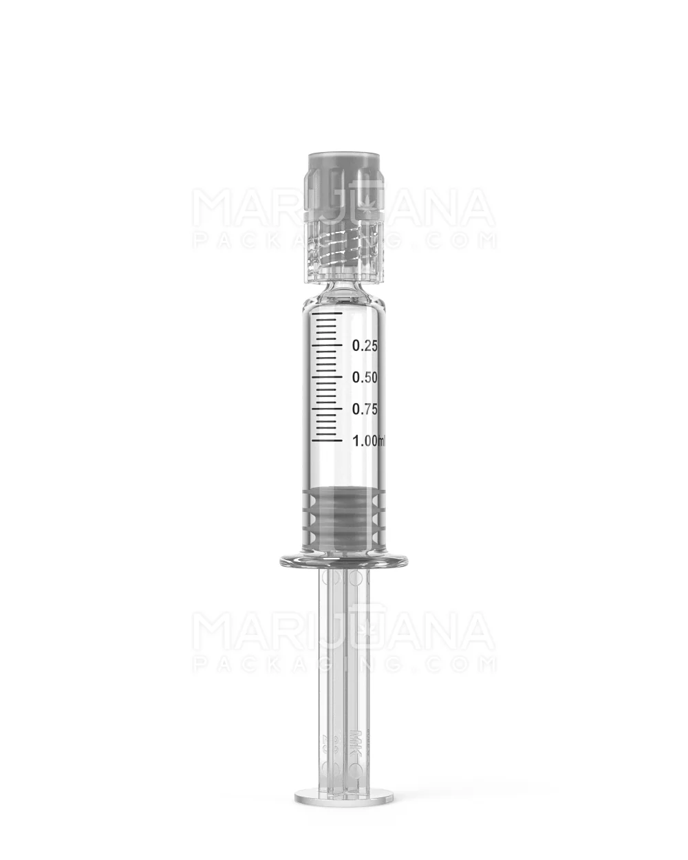 Luer Lock | Glass Dab Applicator Syringes | 1mL - 0.25mL Increments | Sample