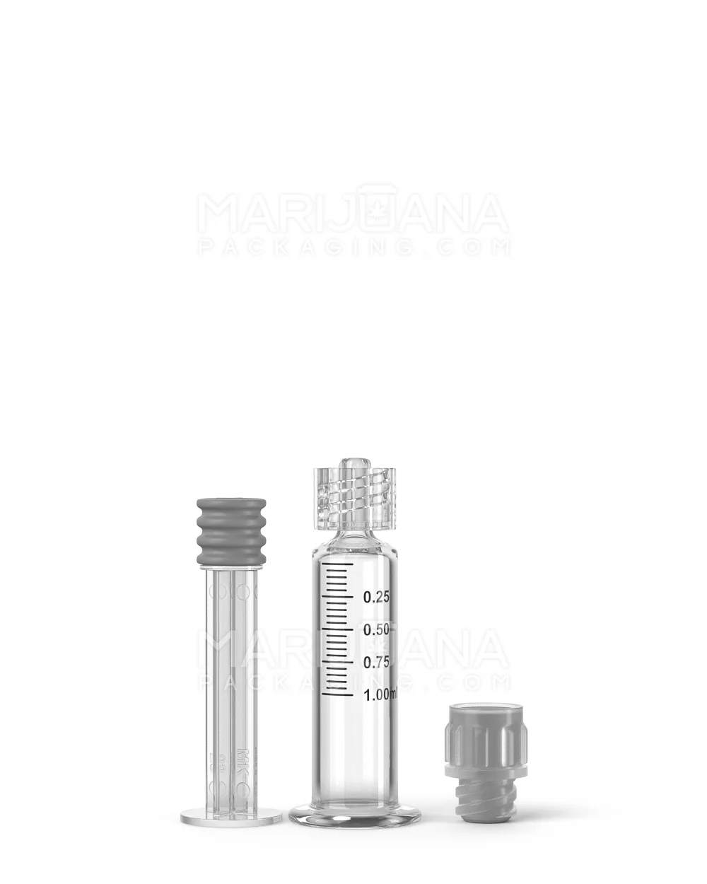 Luer Lock | Glass Dab Applicator Syringes | 1mL - 0.25mL Increments | Sample - Image 3