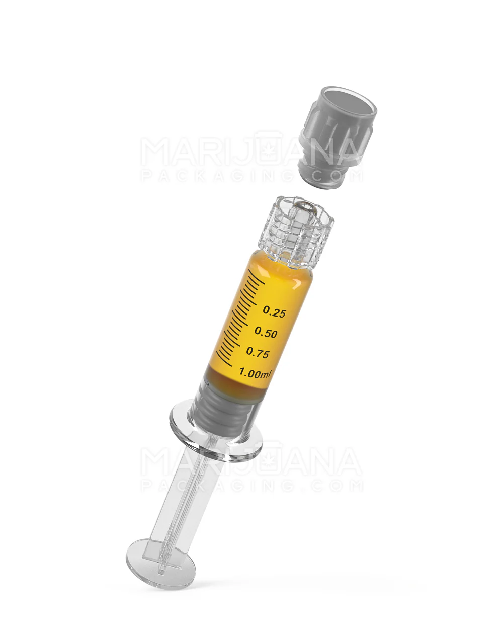 Luer Lock | Glass Dab Applicator Syringes | 1mL - 0.25mL Increments | Sample - Image 6