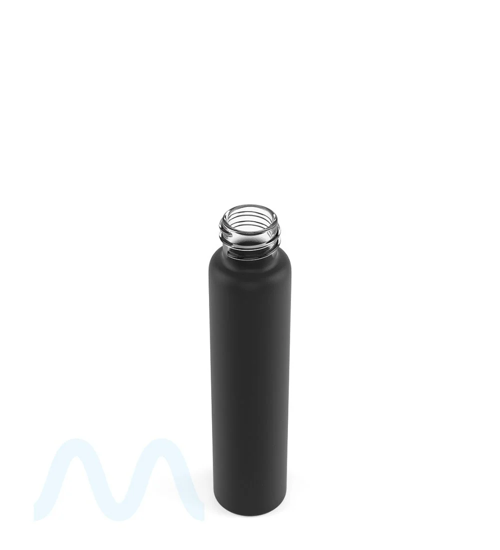 Matte Black Glass Pre-Roll Tubes | 18mm - 97mm - 400 Count - Image 2
