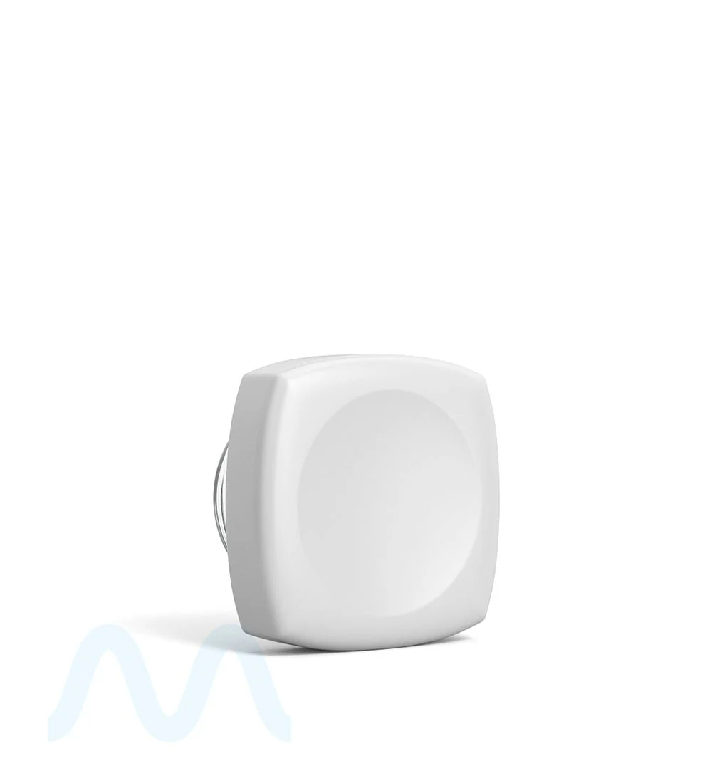 Matte White Glass Pillow Concentrate Jar w/ White Interior | 32mm - 5mL - 250 Count - Image 4