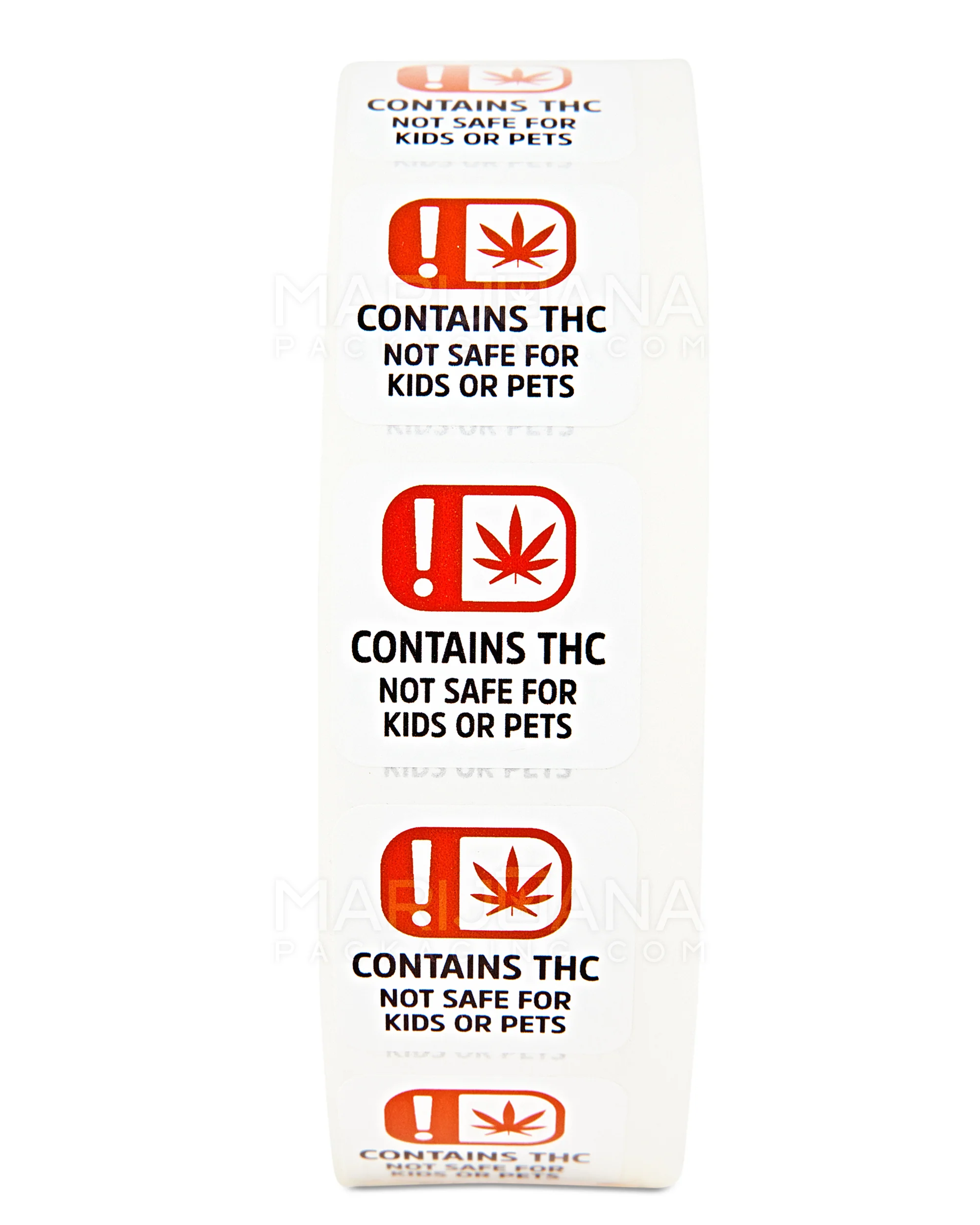 Oklahoma Universal Symbol Labels | 1in x 1in - Square - 1000 Count - Image 2
