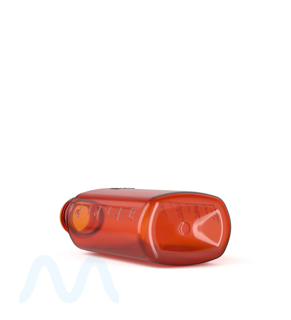 Child Resistant | Push Down & Turn Plastic Syrup Bottles w/ Oral Adapters | 4oz - Amber - 120 Count - Image 12