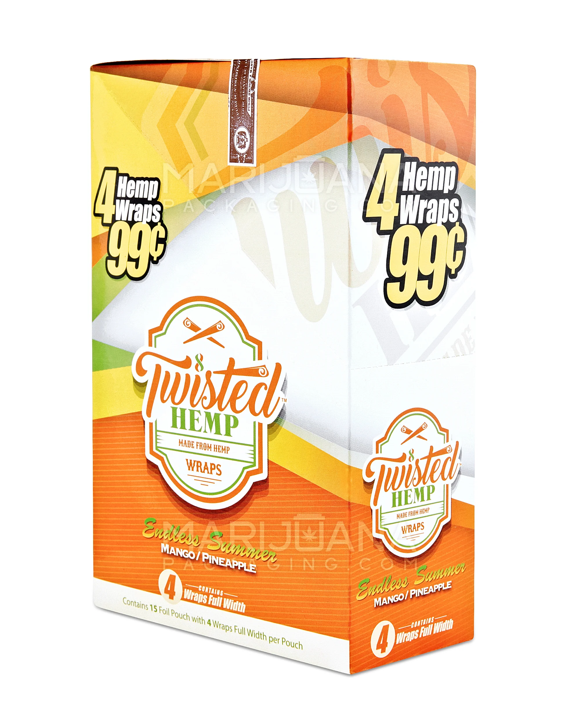 TP | 'Retail Display' Blunt Wraps | 100mm - Endless Summer - 15 Count - Image 2