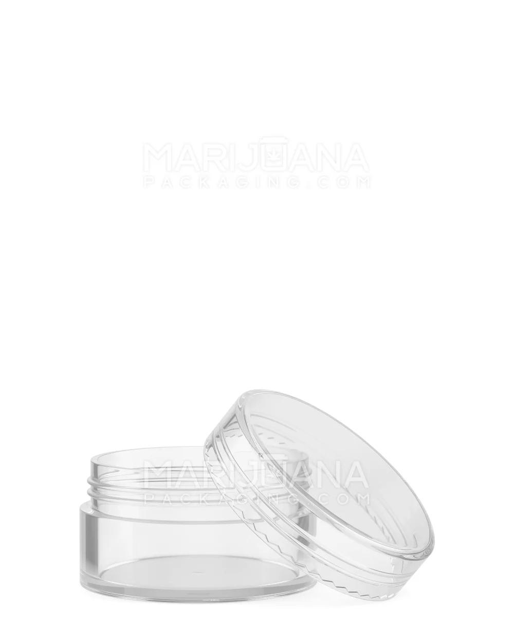 Clear Concentrate Containers w/ Screw Top Cap | 15mL - Plastic - 200 Count